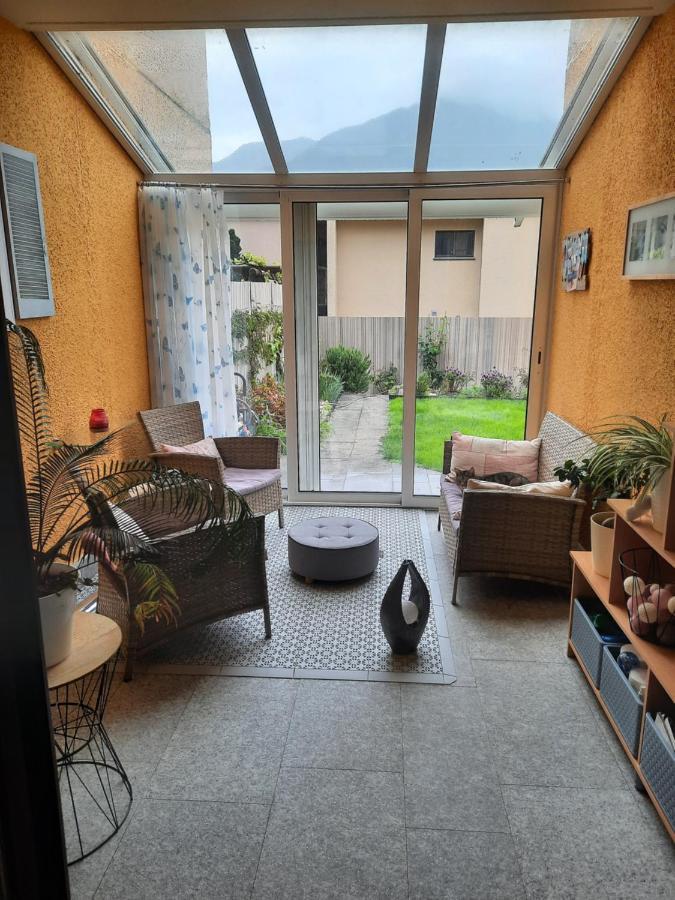 Camera Privata Con Balcone Gordola Eksteriør billede