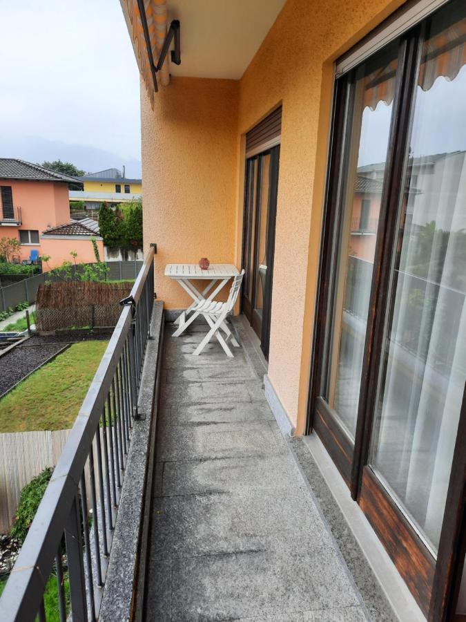 Camera Privata Con Balcone Gordola Eksteriør billede